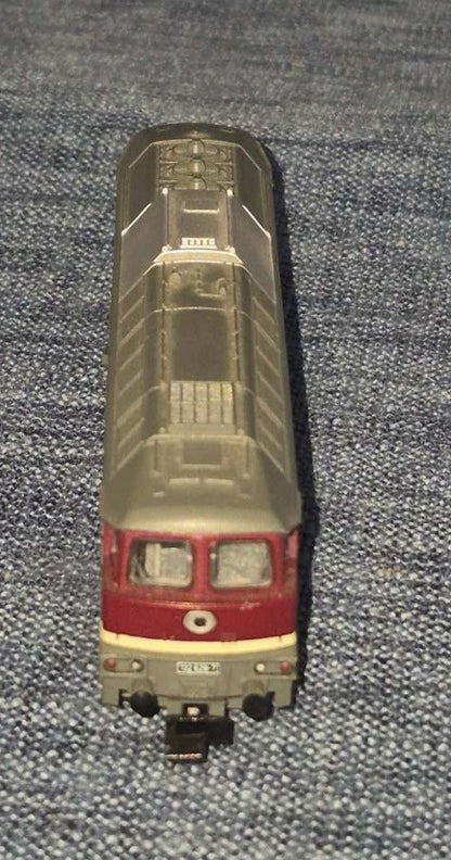 Minitrix N 12845 Diesellok BR 132 629-7 DR Reichsbahn OVP Spur N Modell
