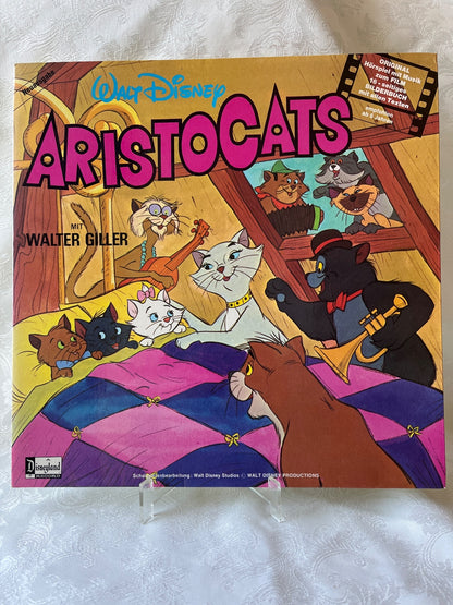 Walt Disney Aristocats LP Vinyl Hörspiel Disneyland Record Walter Giller 1978