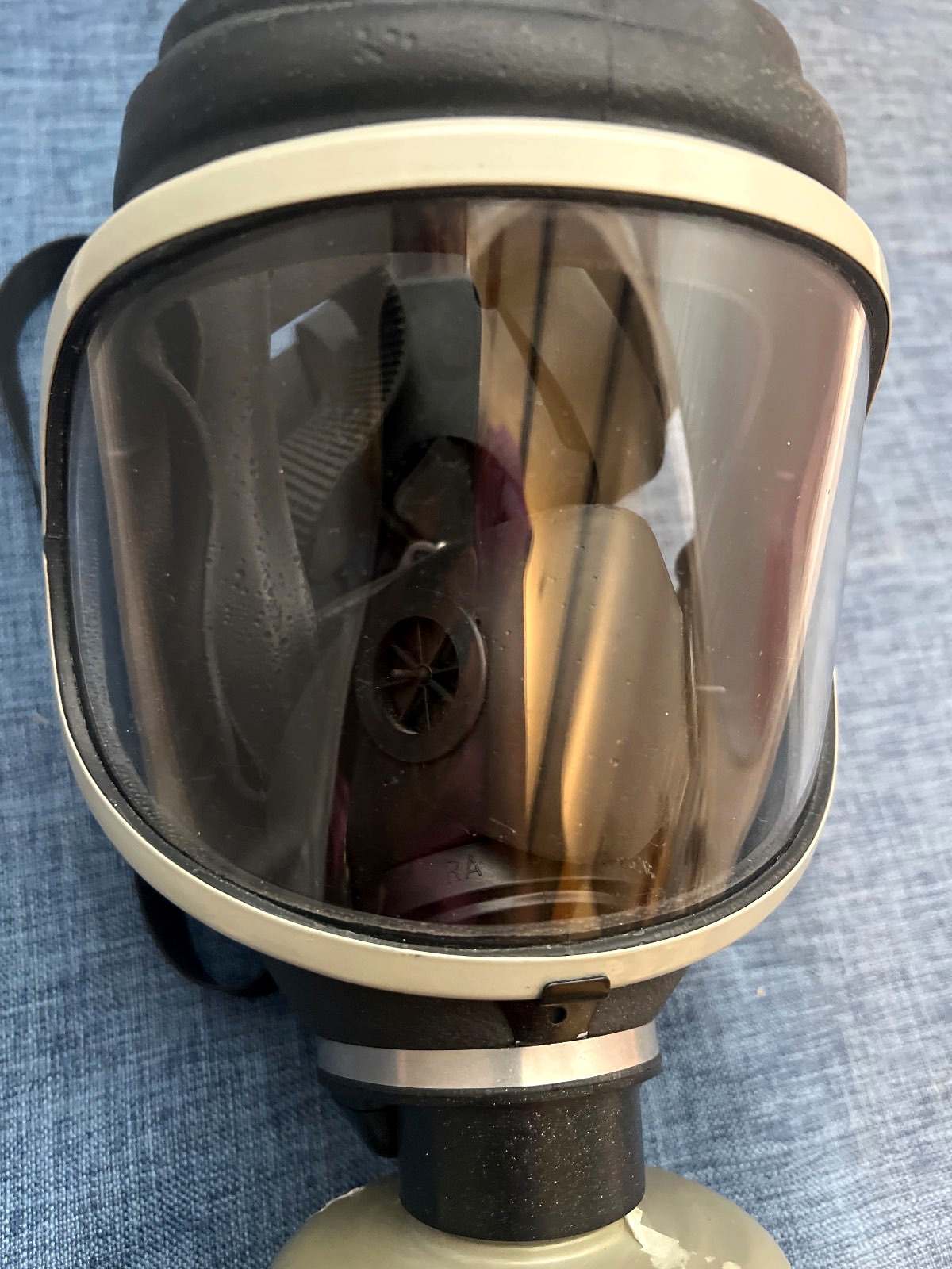Dräger Vollmaske, Atemschutzmaske + Filter B 620 St DIN 3181 Schutzst.  1980er