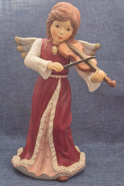 Goebel Weihnacht Violinensolo Engel Figur LTD.ED 73/199 Porzellan handbemalt