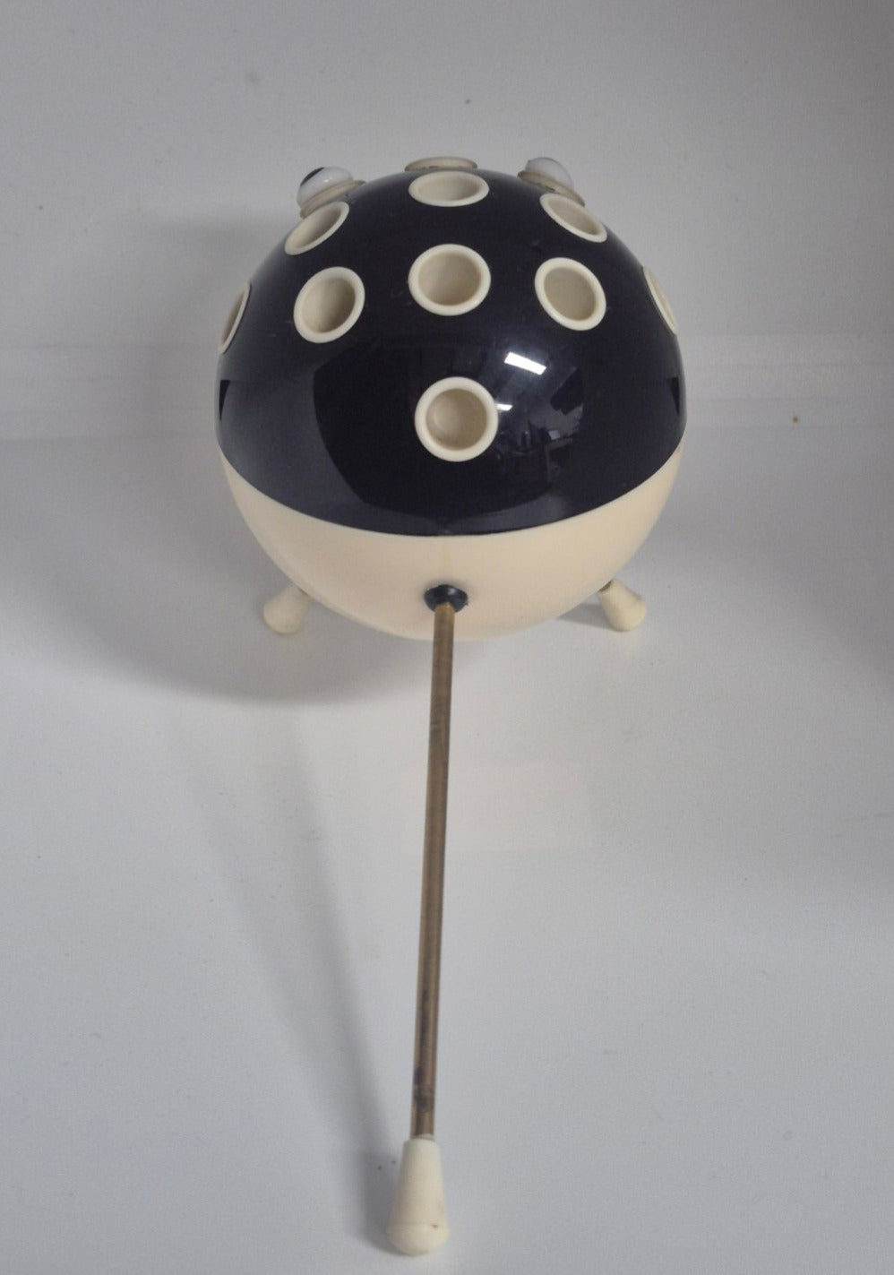 Smoker's Sputnik Kugelaschenbecher Zigaretten- o. Stifthalter Space Age 60/70er
