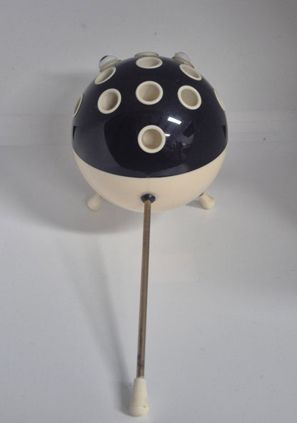Smoker's Sputnik Kugelaschenbecher Zigaretten- o. Stifthalter Space Age 60/70er