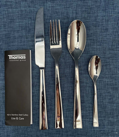 Thomas Besteck Set 4-tlg. 18/10 Edelstahl OVP neuwertig