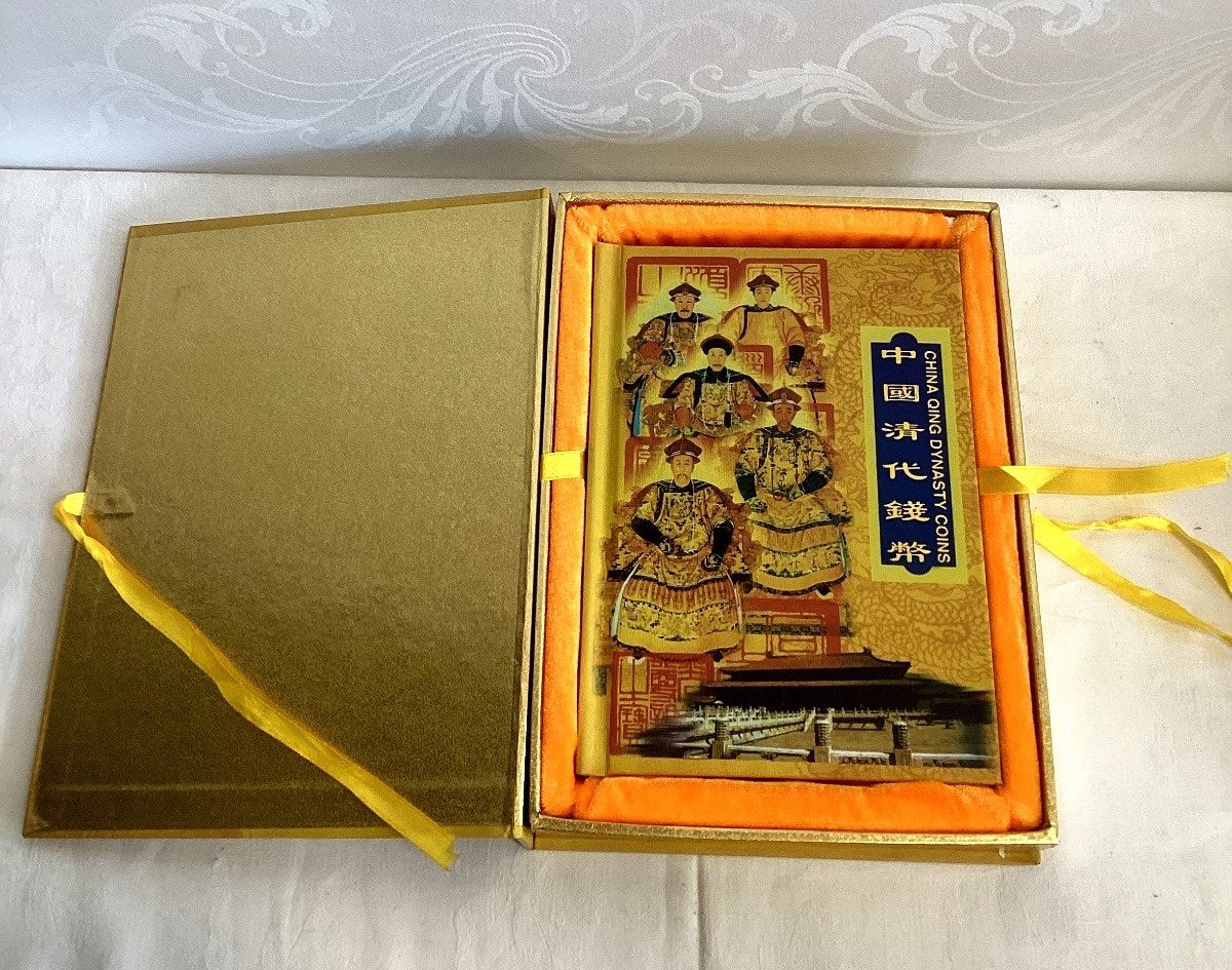 China Qing Dynasty Coins Münzbuch Sammelalbum China Coins Limited limitiert 5000