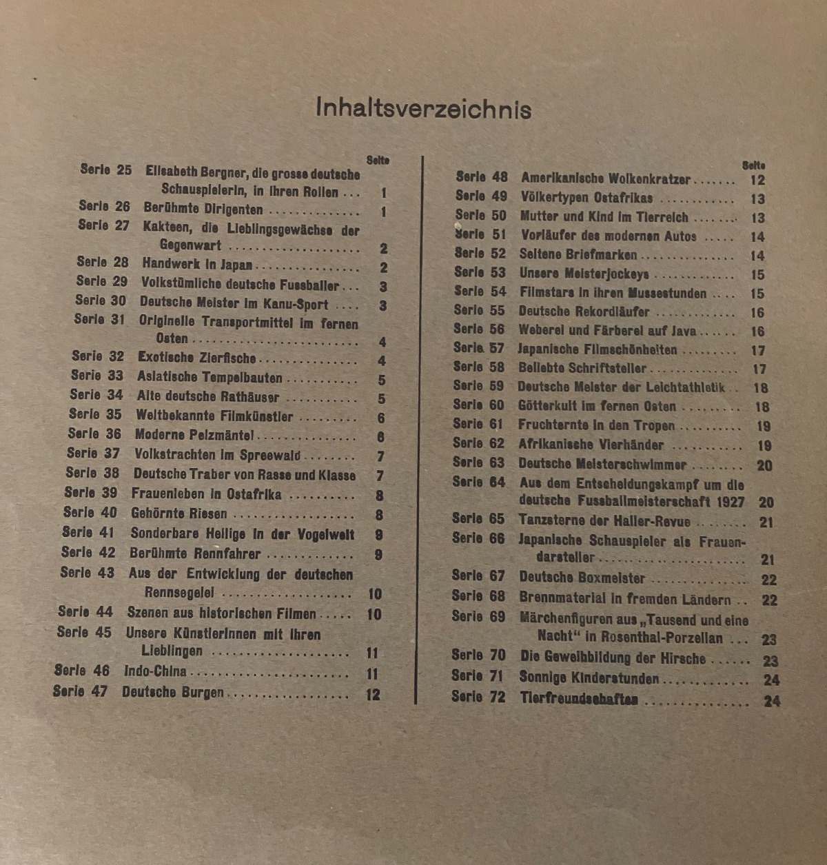 Die Welt in Bildern 3x Sammelbilderalbum Konvolut 1920er Jahre antik selten