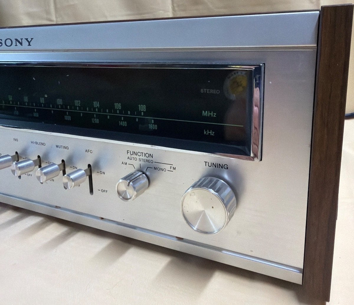 Sony ST-5130 FM Stereo FM-AM Tuner Vintage HiFi Solid State Made in Japan