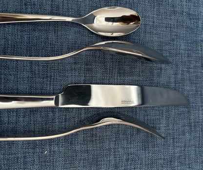 Thomas Rosenthal Group Besteck-Set 4-tlg 18/10 Edelstahl Messer Gabel Löffel