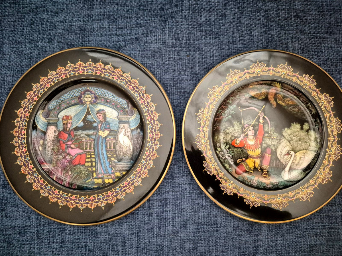 Heinrich Villeroy & Boch Märchen Alten Russland 6 Sammelteller Limited Edition