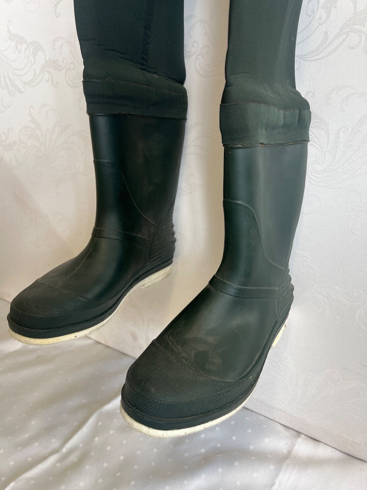Wathose Behr Angelsport Titanium Neopren  Gr. 42/43 Angelwathose grün