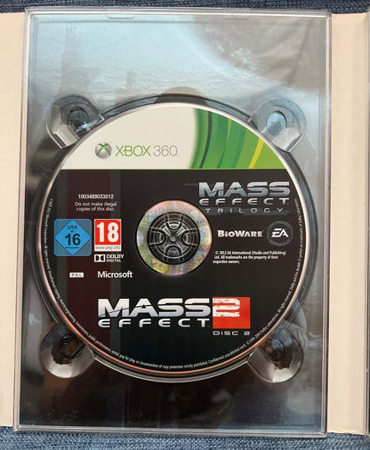 Mass Effect Trilogy Xbox 360 BioWare, 5 Discs, Komplett mit Beilagen, USK 16