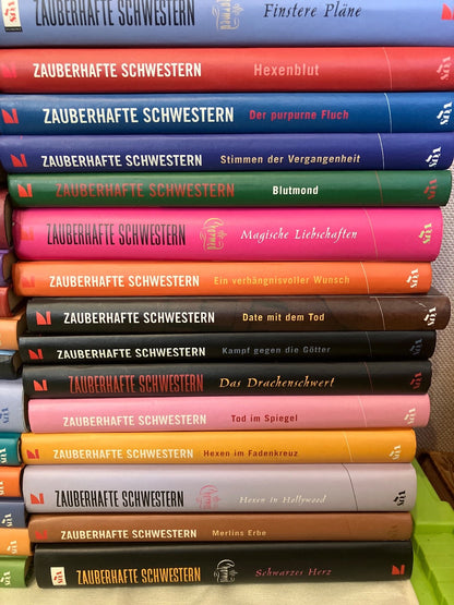 Charmed Zauberhafte Schwestern Bücherpaket 30 Bände Romane Sammlung VGS