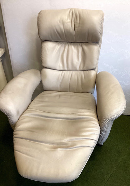 Himolla Leder Relaxsessel Creme Beige Fernsehsessel TV-Sessel Germany