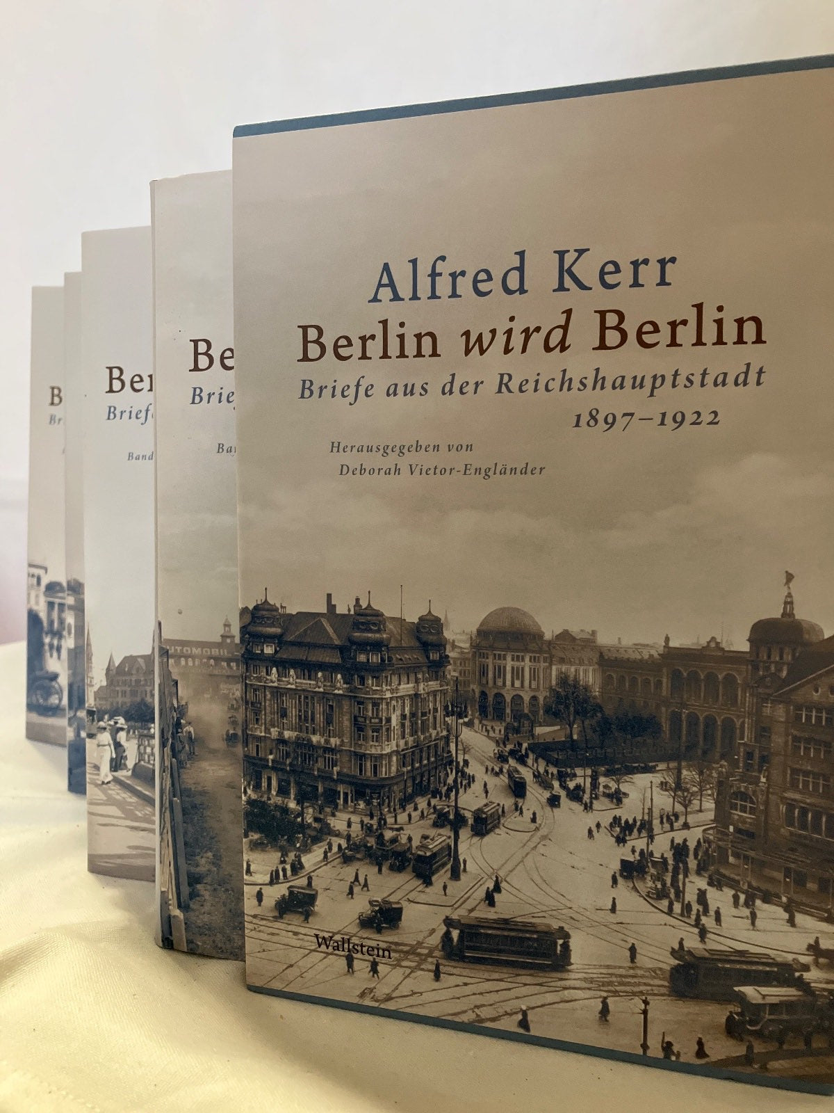Alfred Kerr Berlin wird Berlin Briefe Reichshauptstadt 1897-1922 Wallstein 4 Bde