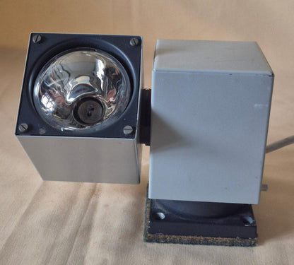 Kaiser Lampe Modell 6015 Primat Kubuswürfel grau 1960/70er