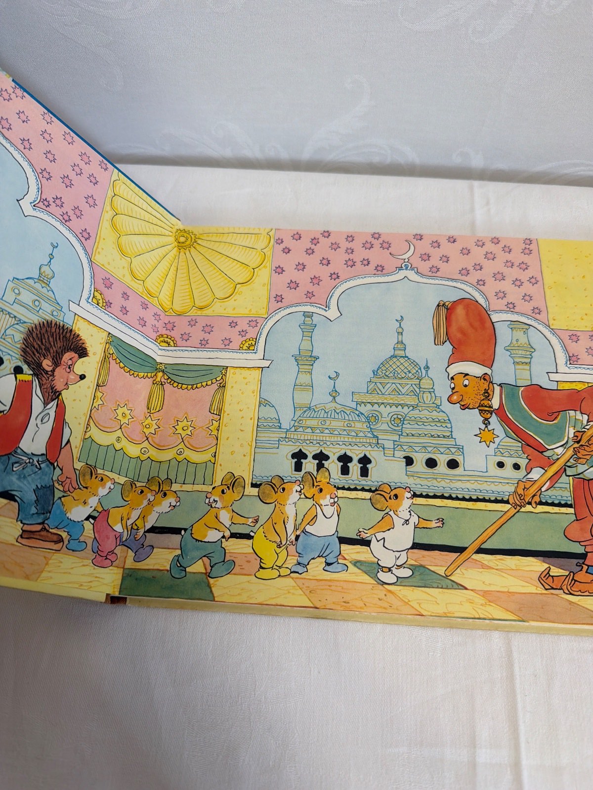 Mecki bei Harun al Raschid Kinderbuch Hammerich & Lesser vintage Igel Märchen