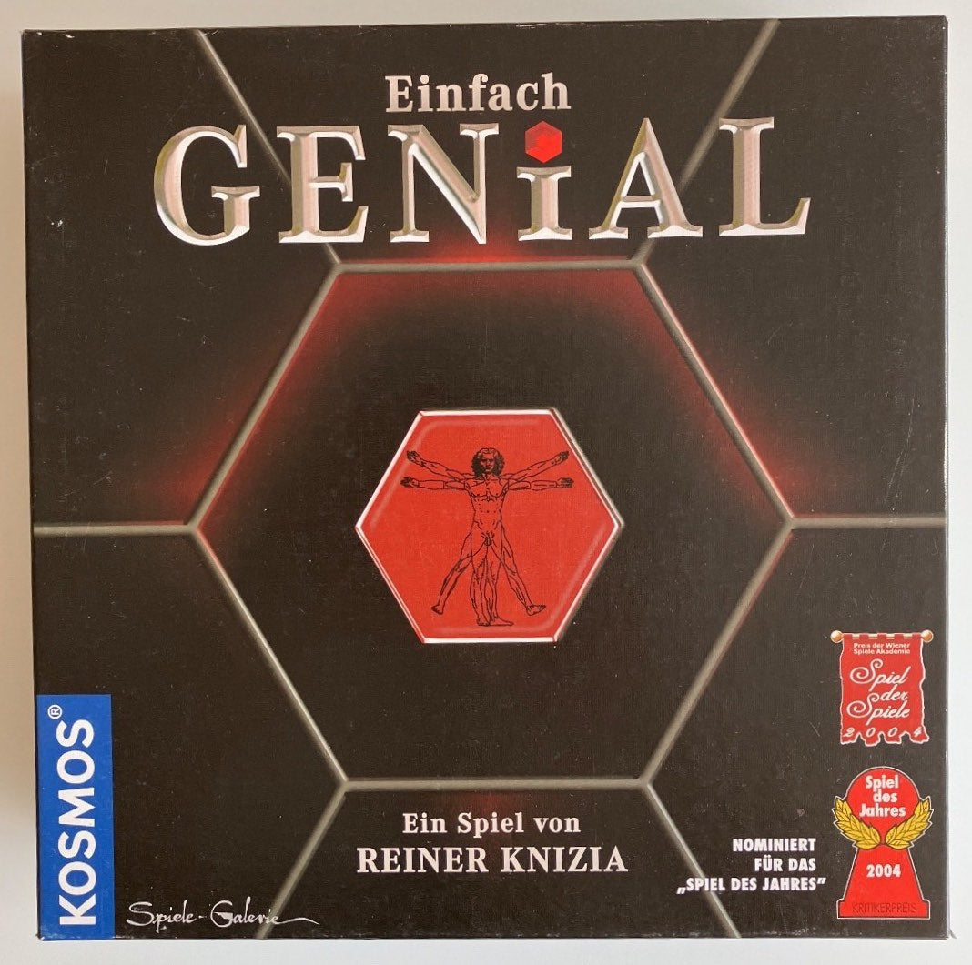 Kosmos Einfach Genial Brettspiel Reiner Knizia Spiel des Jahres 2004