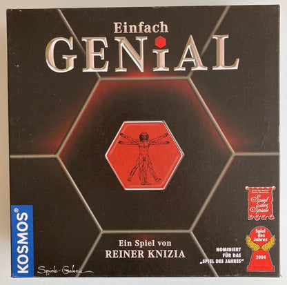 Kosmos Einfach Genial Brettspiel Reiner Knizia Spiel des Jahres 2004