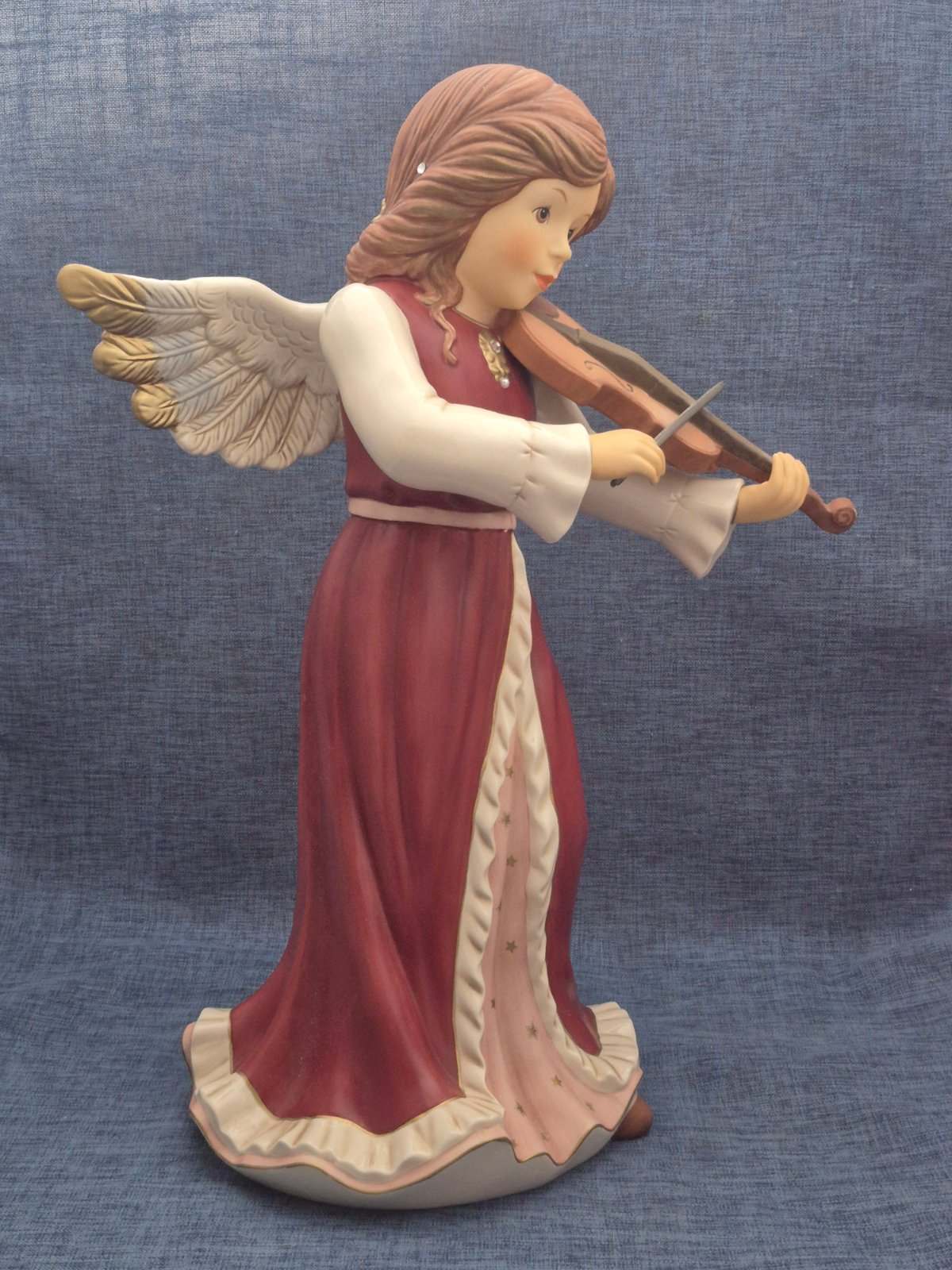 Goebel Weihnacht Violinensolo Engel Figur LTD.ED 73/199 Porzellan handbemalt