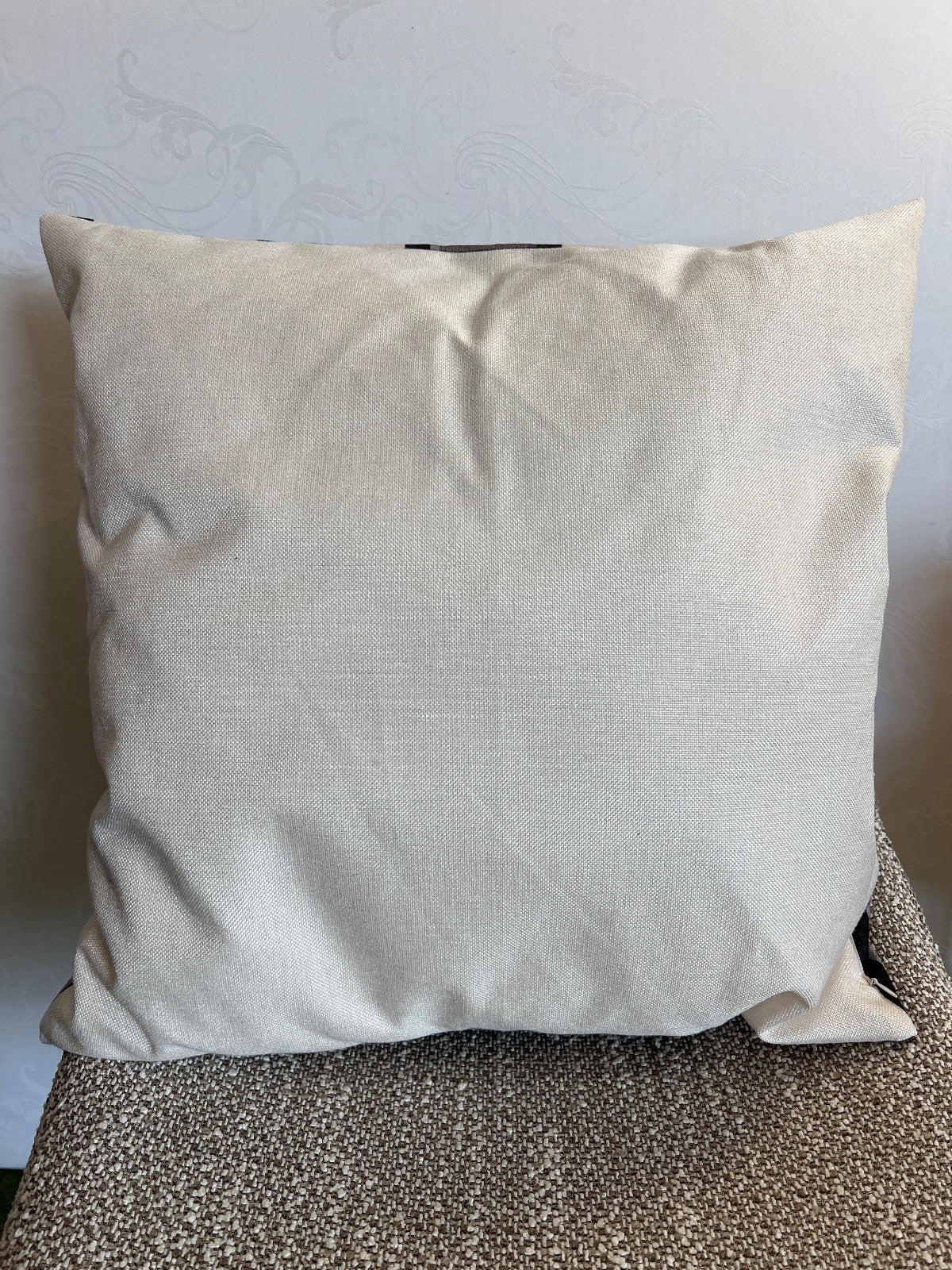 Dekokissen, Sofa Kissen 50 x 50 cm mit Füllung und Reißverschluss