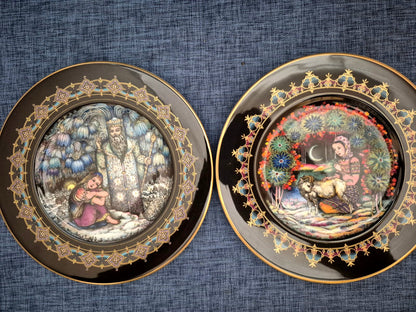 Heinrich Villeroy & Boch Märchen Alten Russland 6 Sammelteller Limited Edition