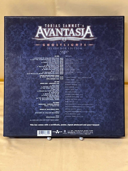 Avantasia Ghostlights Deluxe Box Edition Nr. 0059/1000 3CD + Booklet + weiteres