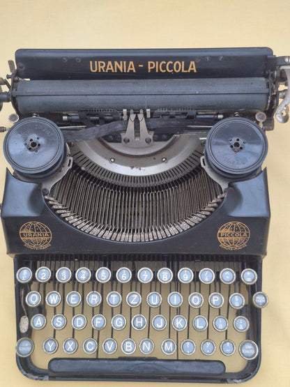 Urania Piccola Schreibmaschine Antik Clemens Müller Dresden Sammler