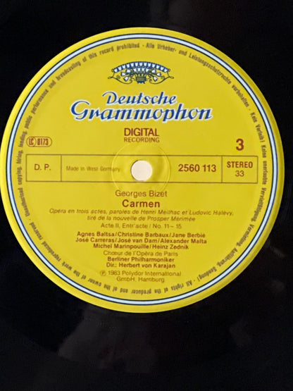 "Carmen", G. Bizet -  Herbert von Karajan -Berliner Philharmoniker -3erBox - 83