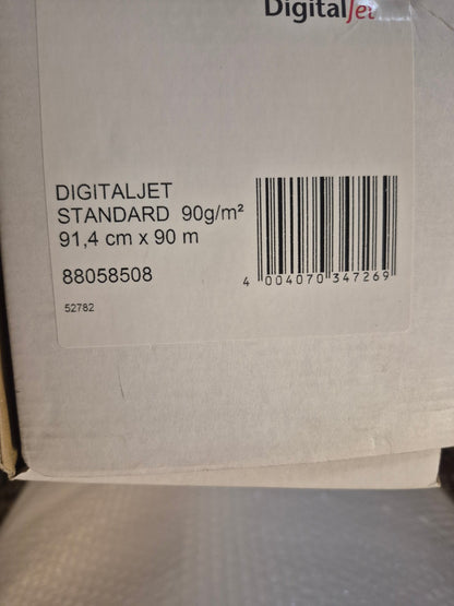 Papyrus Digitaljet Standard 90g/m² Druckerpapier 91,4cm x90m