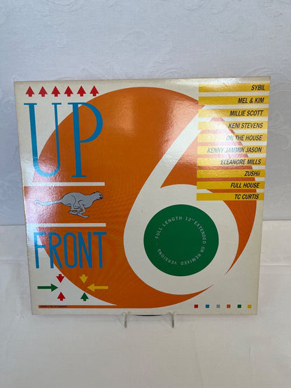 Upfront 6 LP Vinyl 12" Compilation Mel & Kim Sybil Serious Records 1987
