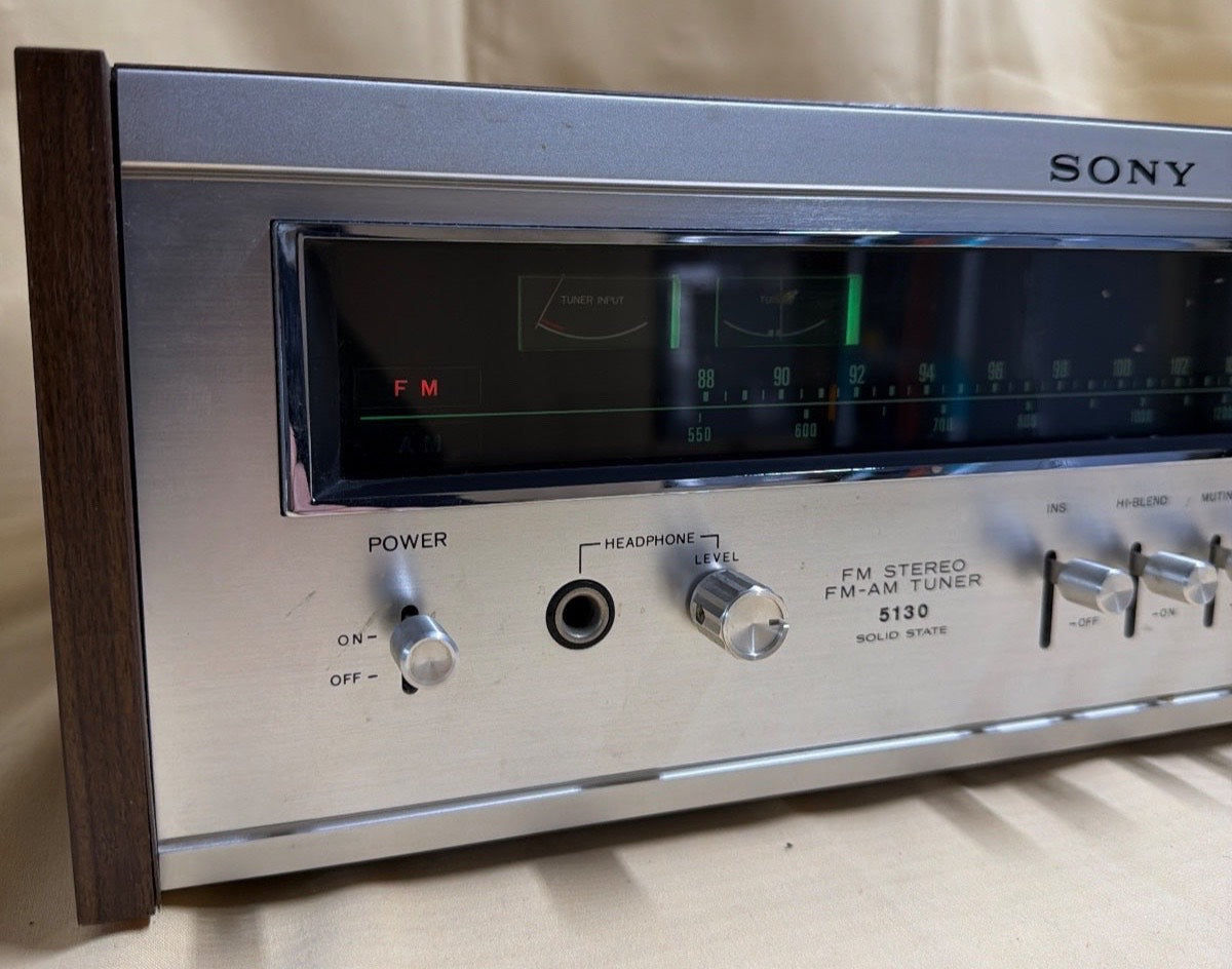Sony ST-5130 FM Stereo FM-AM Tuner Vintage HiFi Solid State Made in Japan