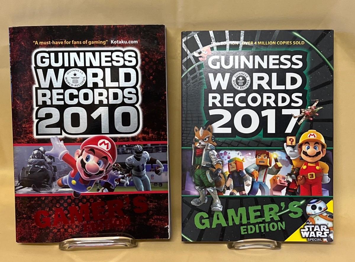 Guinness World Records Gamer's Edition 2010 & 2017, 2 englischsprachige Bücher