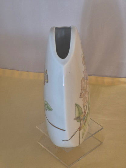 Hutschenreuther Porzellan Vase Colibri Leonard Paris Blüten
