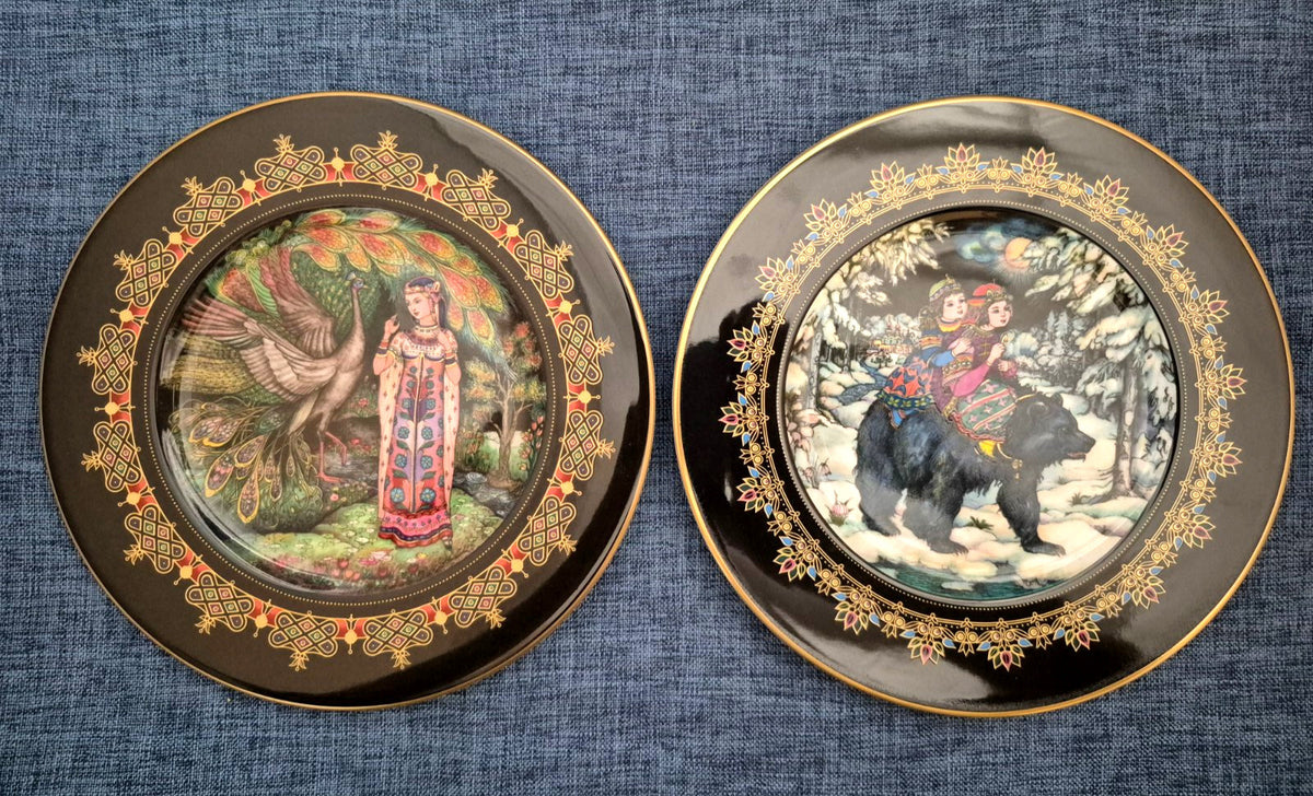 Heinrich Villeroy & Boch Märchen Alten Russland 6 Sammelteller Limited Edition