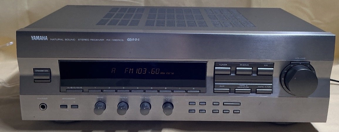 Yamaha RX-396RDS Natural Sound Stereo Receiver HiFi Tuner Amplifier RDS
