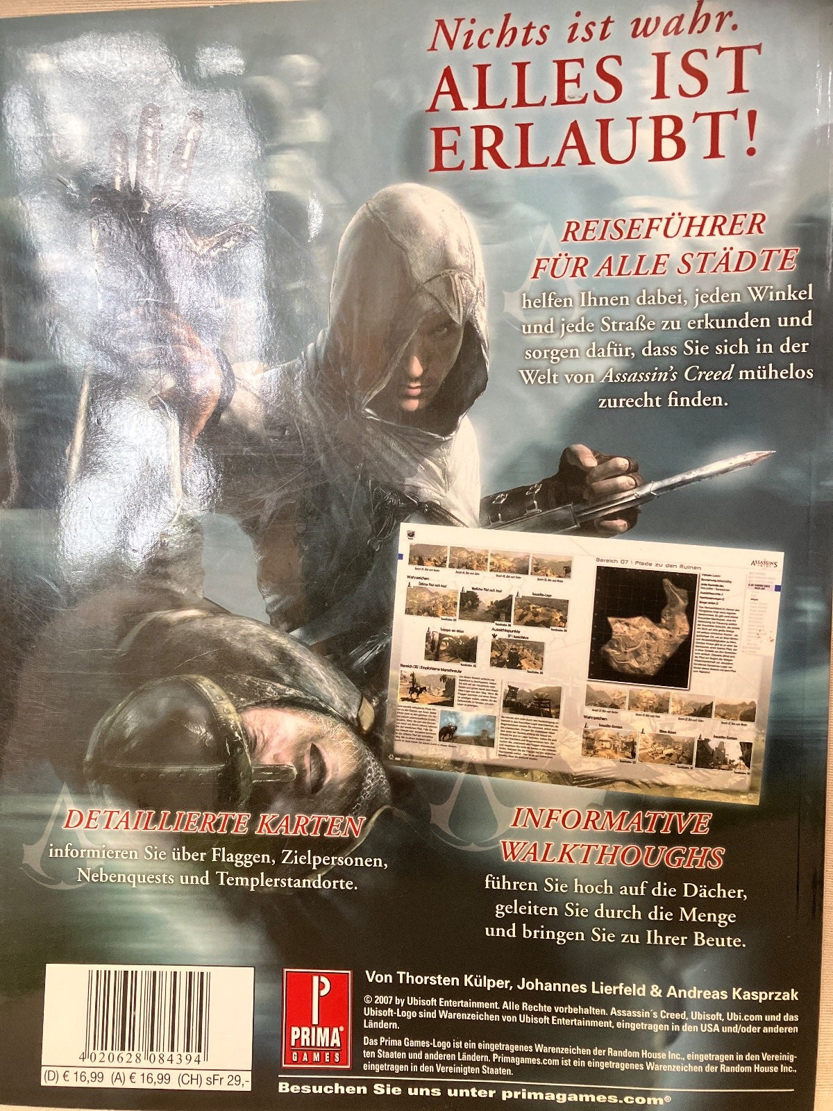 Assassin's Creed Offizielles Lösungsbuch Prima Games Ubisoft Deutsch Walktrough