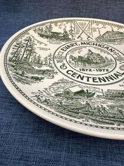 Kettlesprings Kilns Evart Michigan Centennial Teller 1872-1972 Vintage USA
