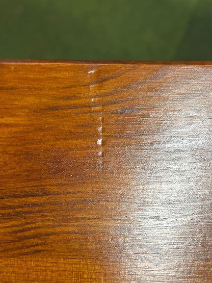 Kleiner Holztisch, Beistelltisch, Küchentisch, massiv Kiefer, honigfarben