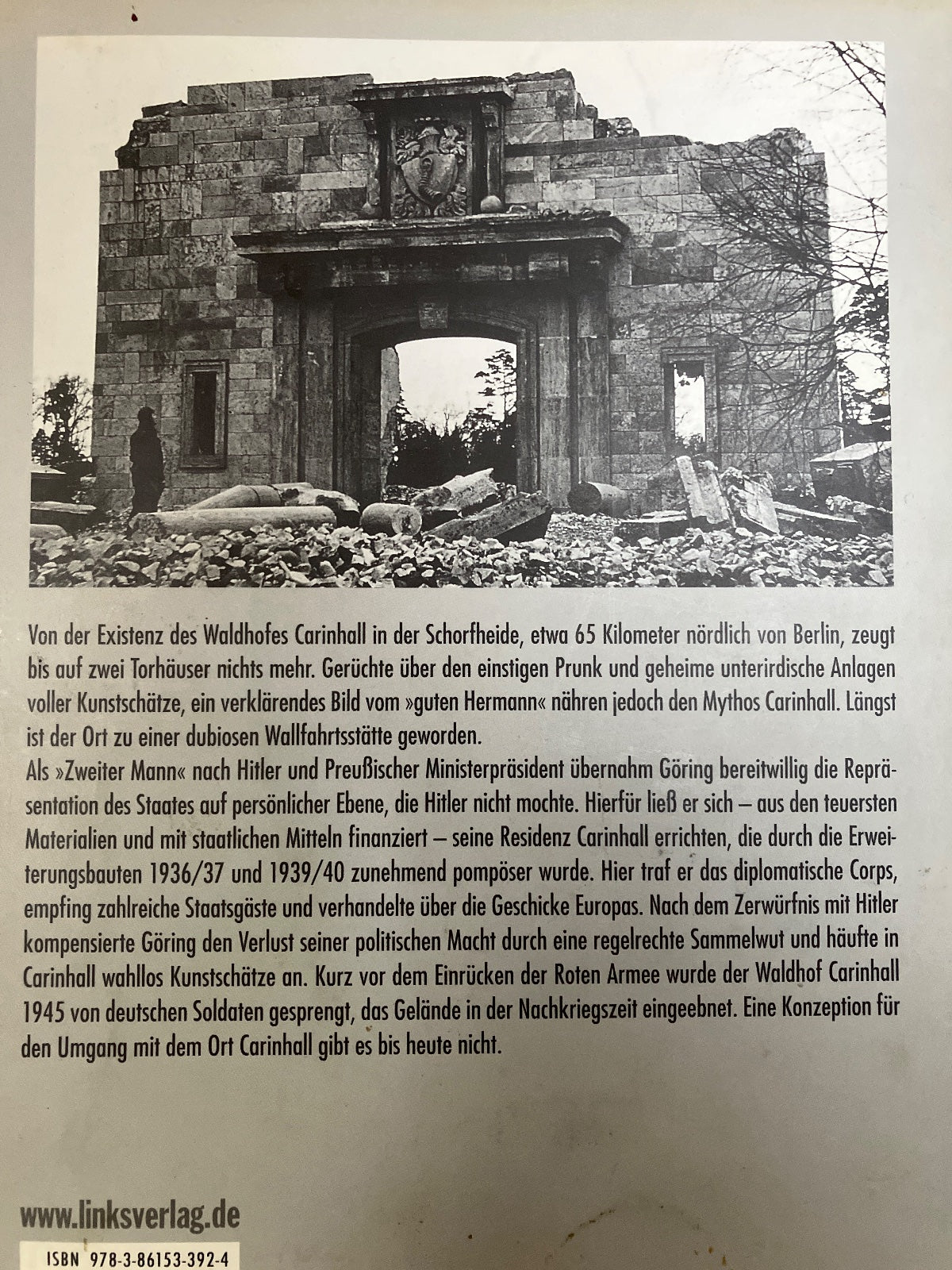 Görings Reich Selbstinszenierungen in Carinhall Knopf Martens Ch. Links Buch