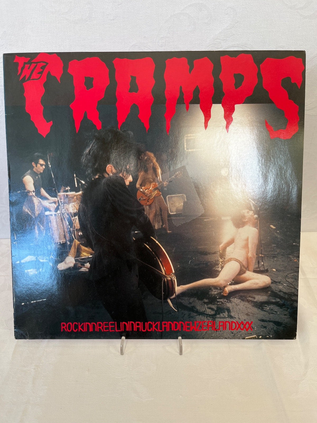The Cramps – Rockinnreelininaucklandnewzealandxxx LP Vinyl Vengeance Live 1986