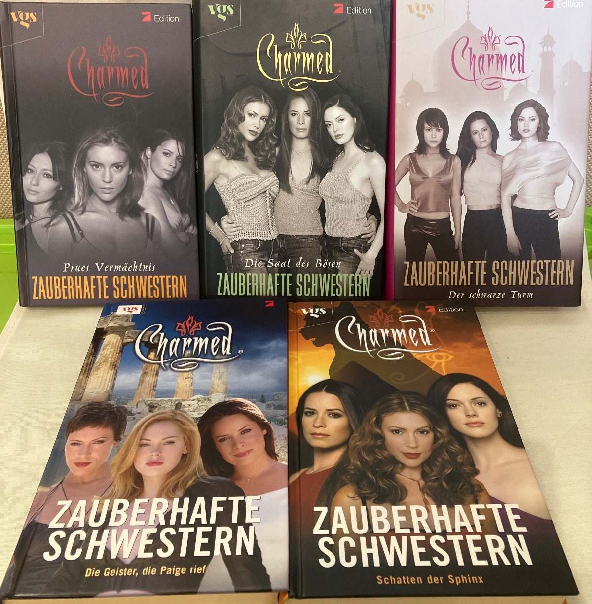 Charmed Zauberhafte Schwestern 5 Romane Konvolut VGS 7 Edition Sammlung