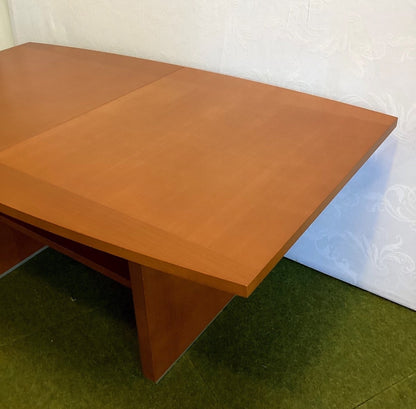 Sulzdorfer Esstisch Kirschbaum Furnier ausziehbar mit Ablage Wohnzimmer