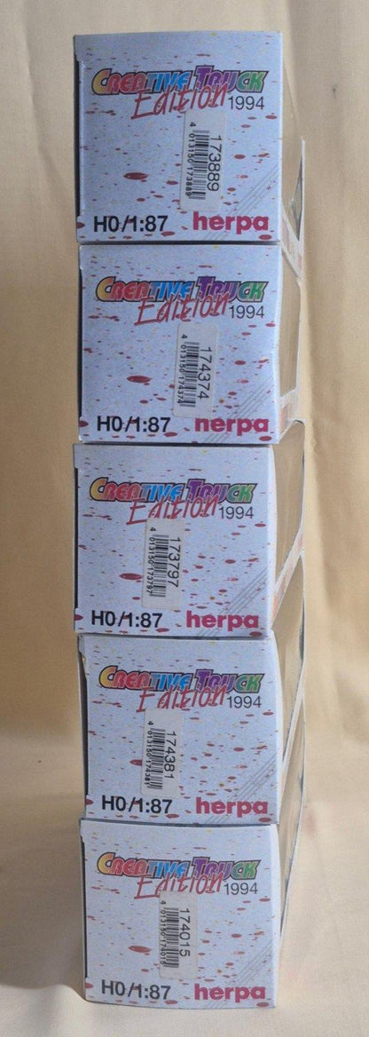 Herpa Creative Truck Edition 1994 H0 1:87 Konvolut 5 Modelle OVP Sammlung