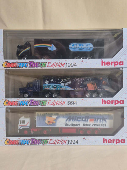 Herpa Creative Truck Edition 1994 H0 1:87 Konvolut 5 Modelle OVP Sammlung