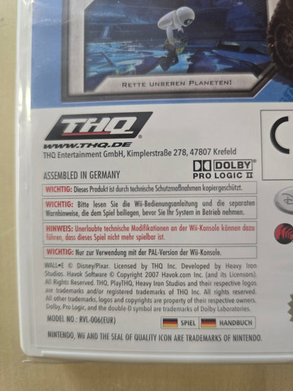 Nintendo Wii WALL·E Der letzte räumt die Erde auf THQ Disney Pixar PAL OVP