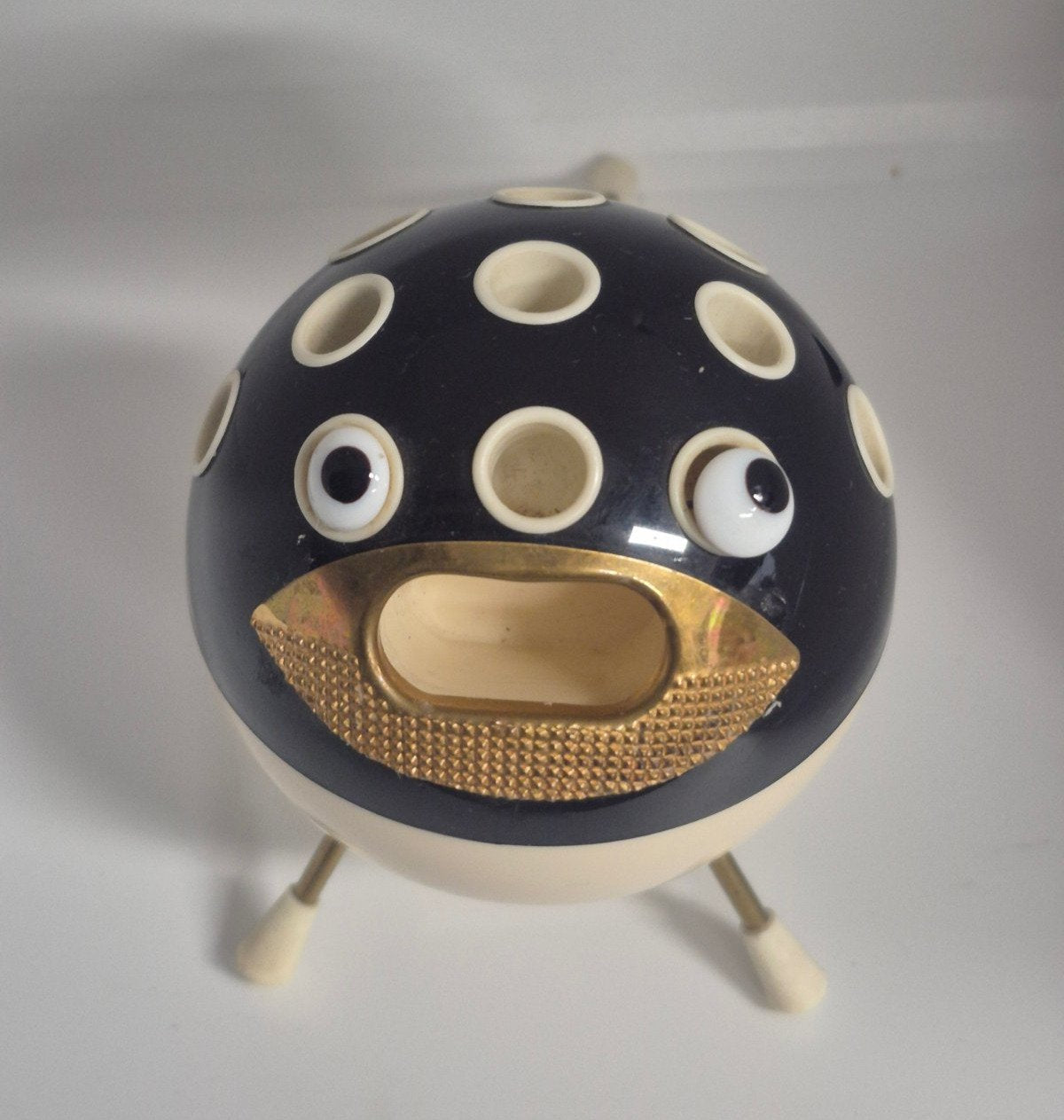Smoker's Sputnik Kugelaschenbecher Zigaretten- o. Stifthalter Space Age 60/70er