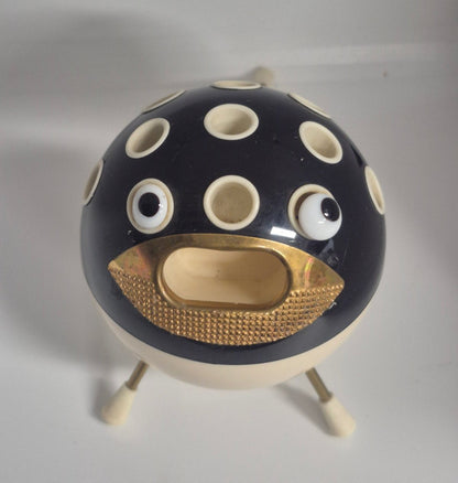 Smoker's Sputnik Kugelaschenbecher Zigaretten- o. Stifthalter Space Age 60/70er