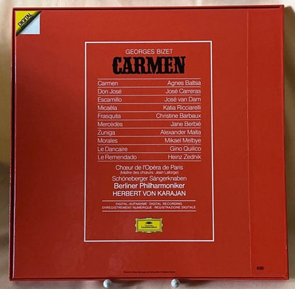 "Carmen", G. Bizet -  Herbert von Karajan -Berliner Philharmoniker -3erBox - 83