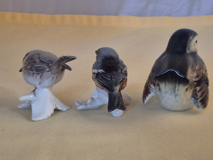 Goebel Porzellan - Spatz, Buchfink, Goldkehlchen - Vintage