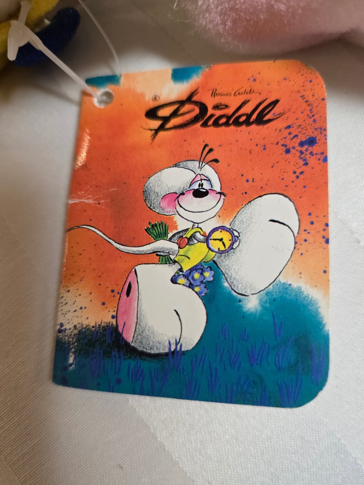 Diddle Plüsch Figur Depeche 90er Jahre Cartoon Sammler