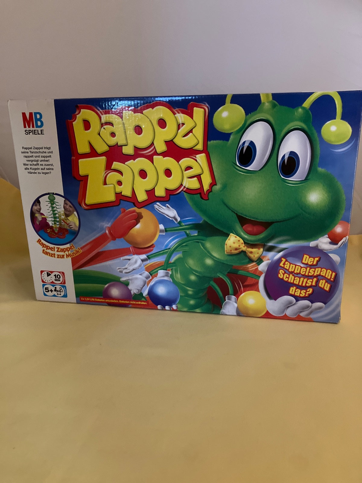 Rappel Zappel MB Spiele Kinderspiel ab 5 Jahren komplett